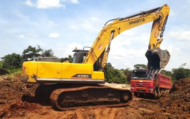 PELLE HYDRAULIQUE 34.5 Tonnes