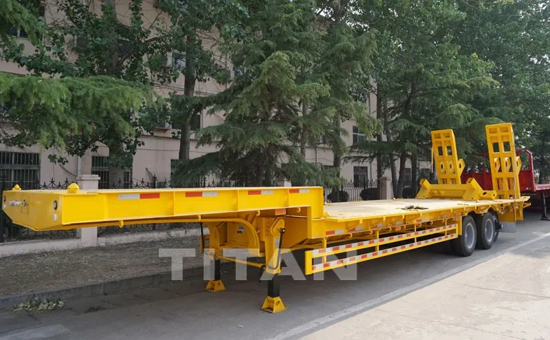 REMORQUE PORTE ENGINS 40 TONNES